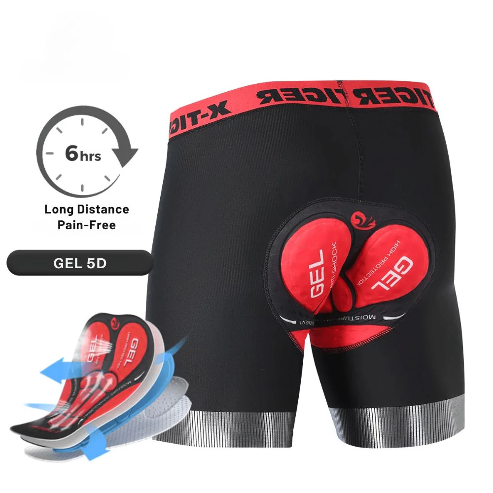 Cycling Underwear with 5D Gel Padding a?? RideGuarda?��