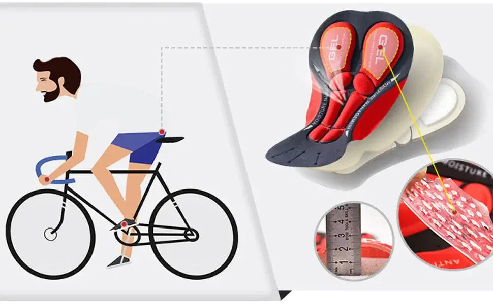 Cycling Underwear with 5D Gel Padding a?? CycloGela?��