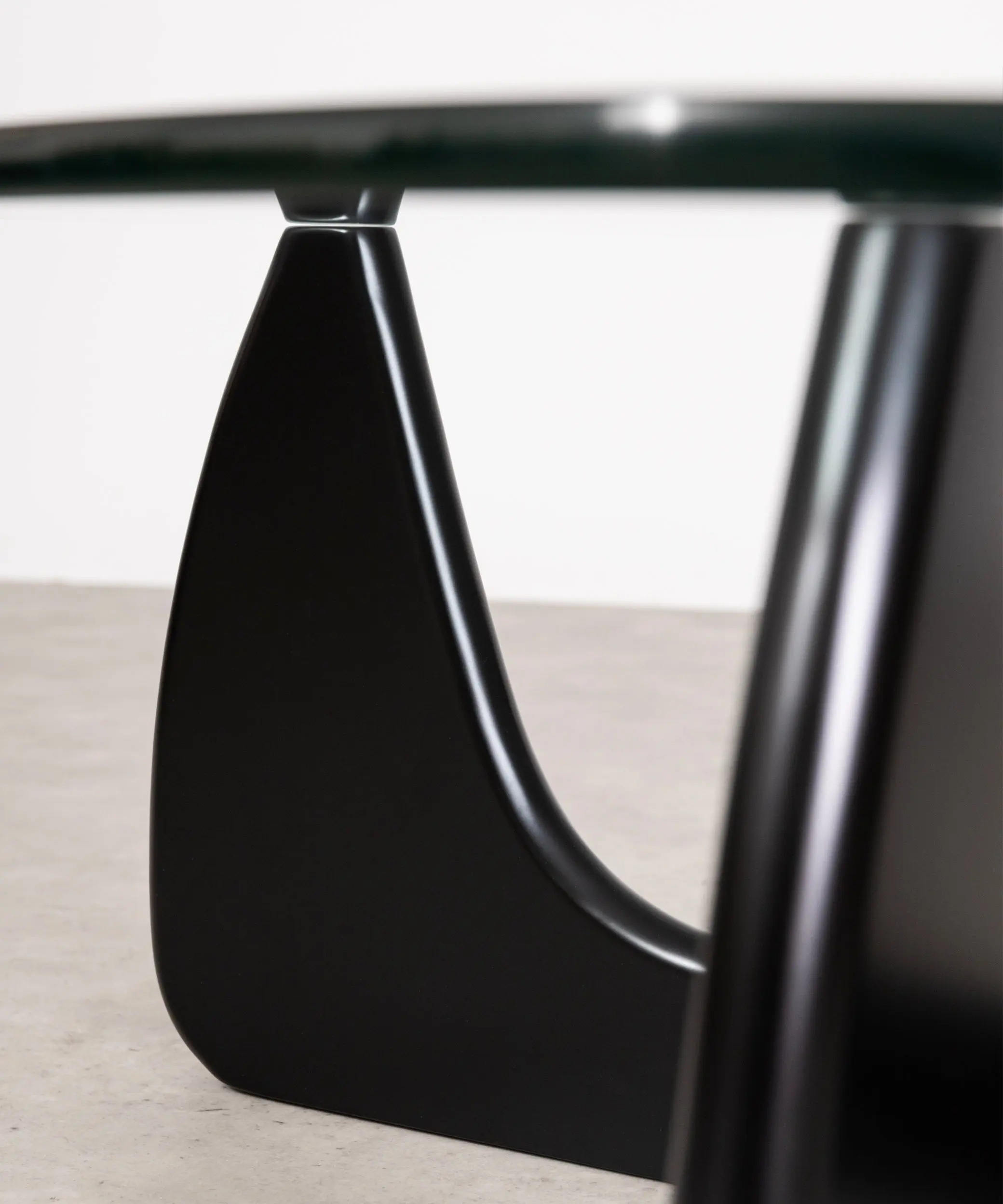 Mesa de Centro en Cristal Templado y Madera Michi Noriaki