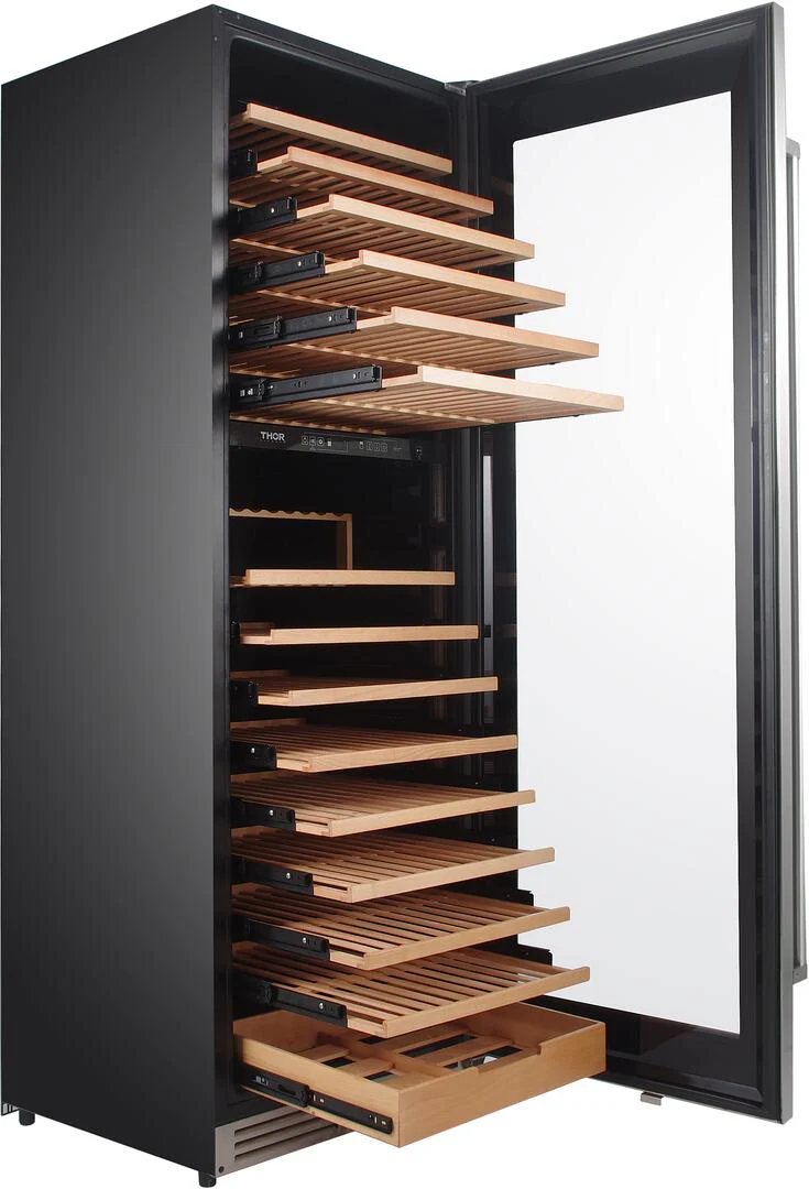 Thor 24-Inch162-Bottle Stainless Steel Dual Zone Wine Cooler