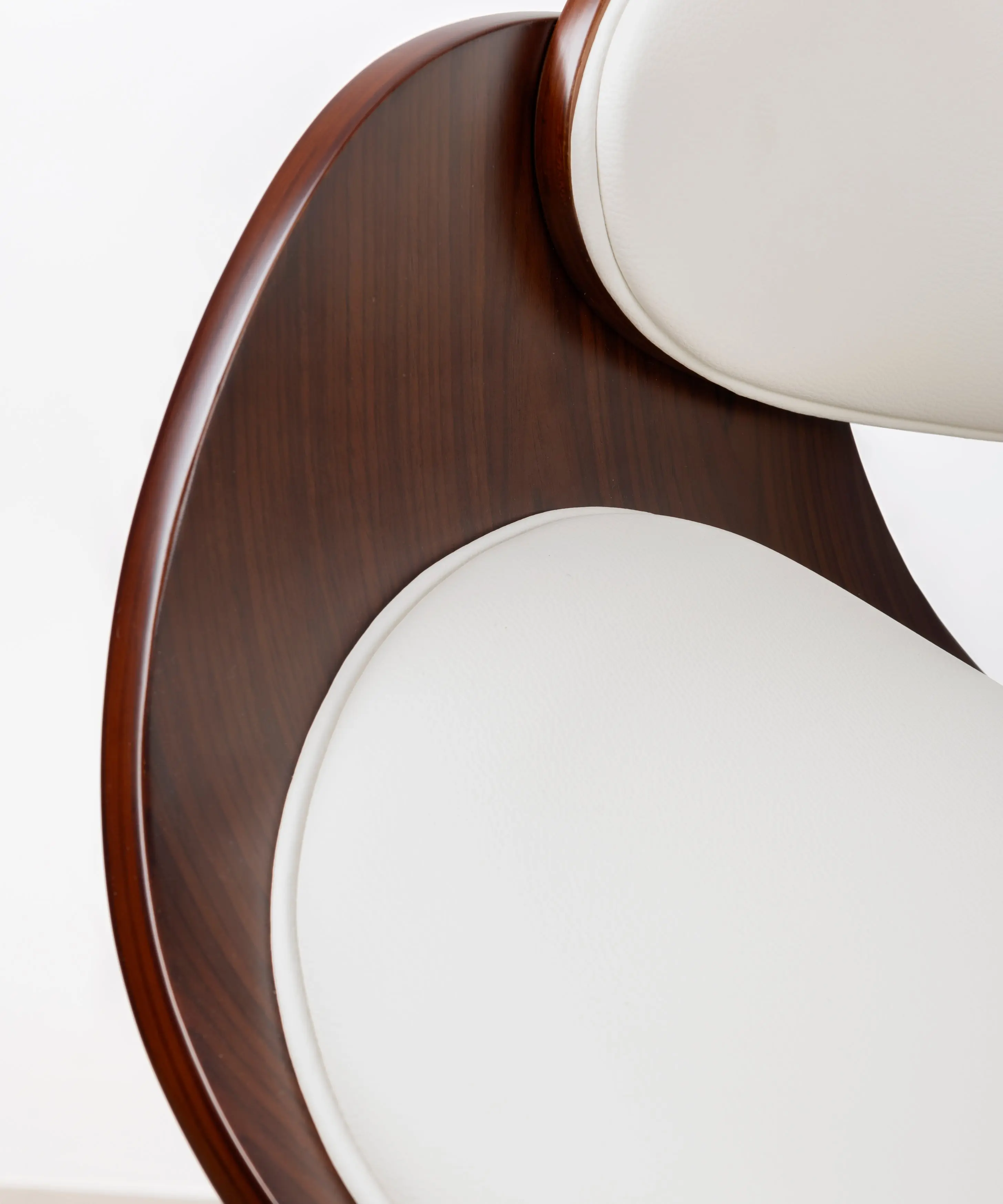 Taburete de Madera y Polipiel Regulable Debbie