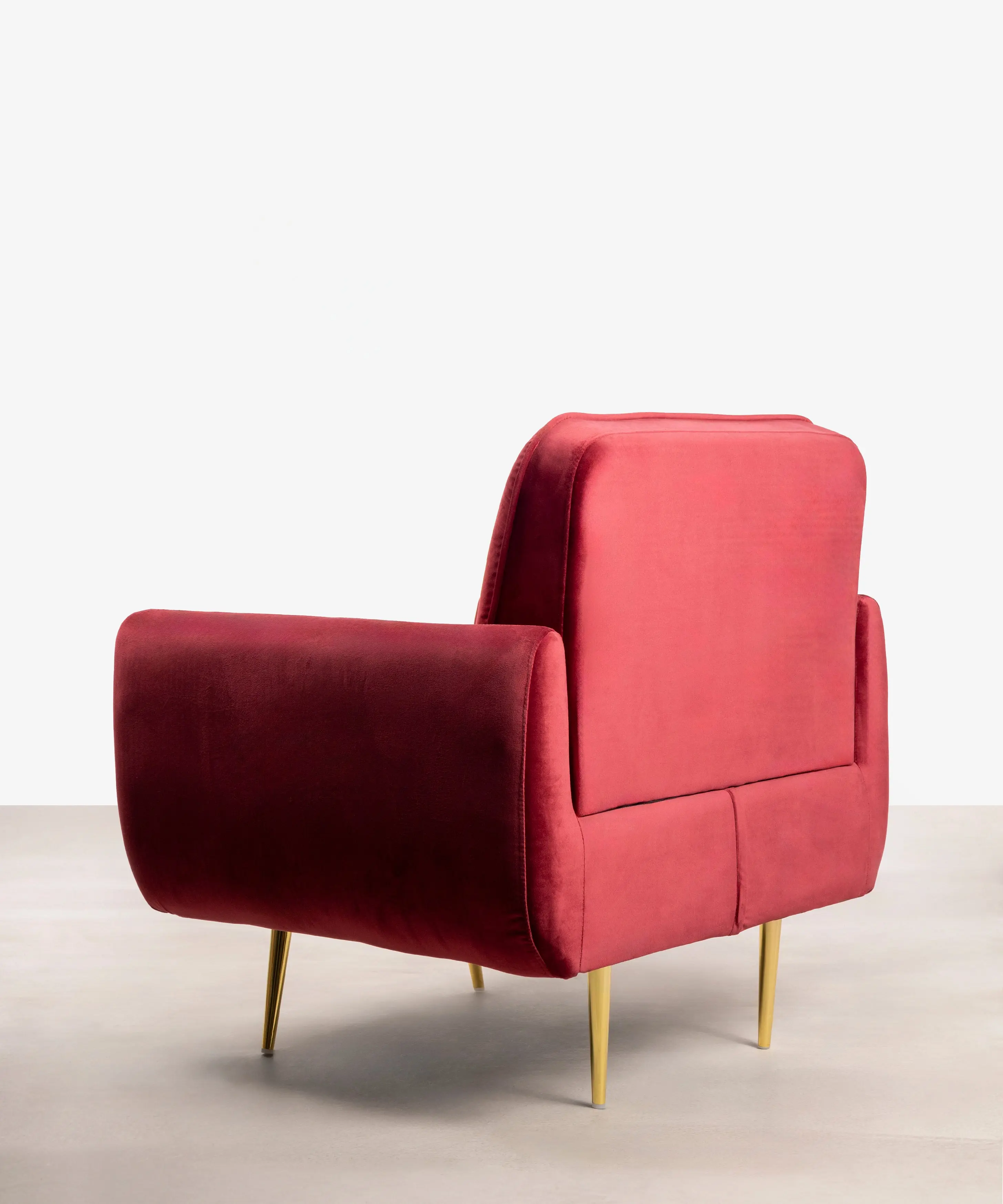 Sillón Tapizado en Terciopelo Margot