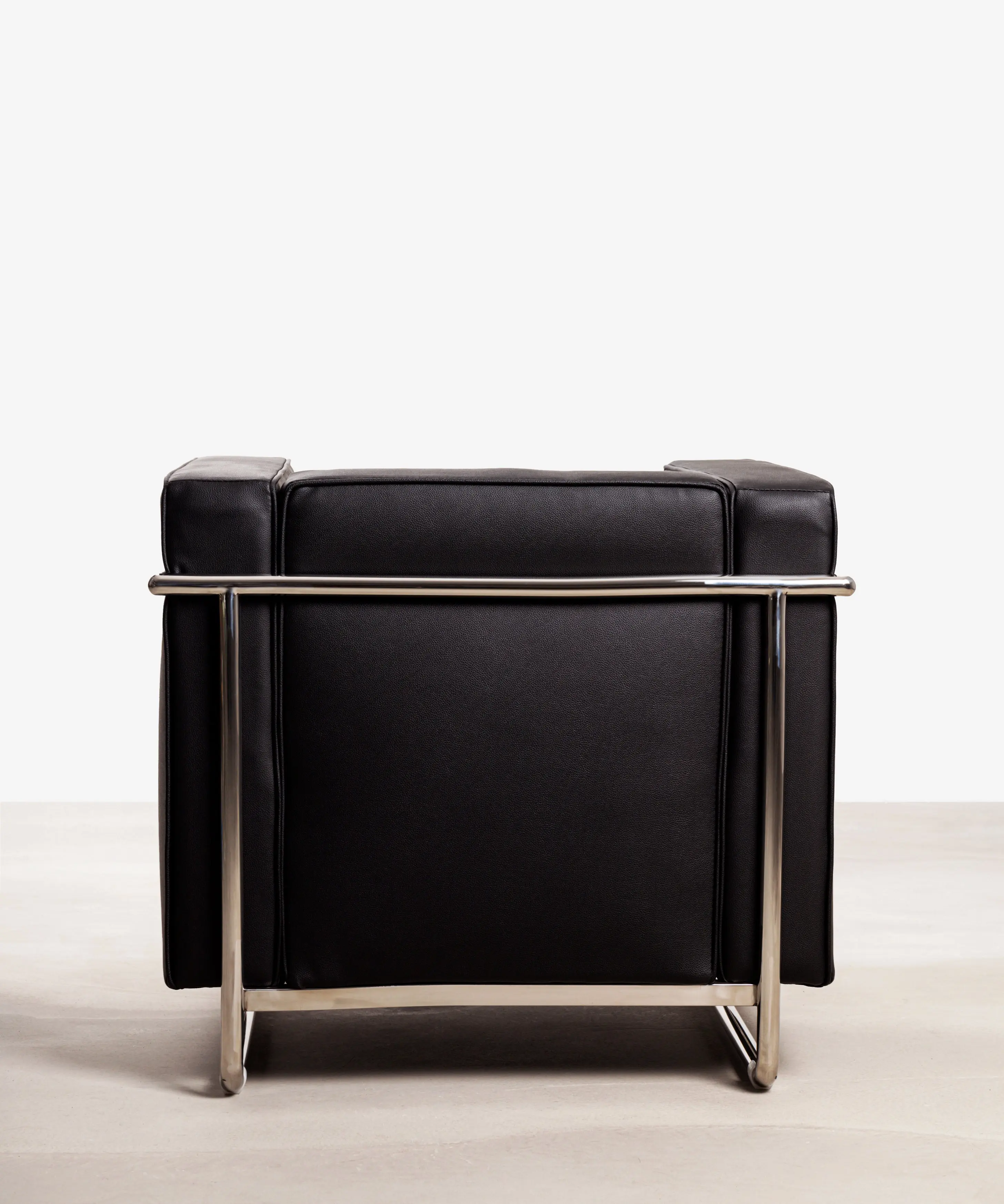 Sofá en Piel y Acero Box