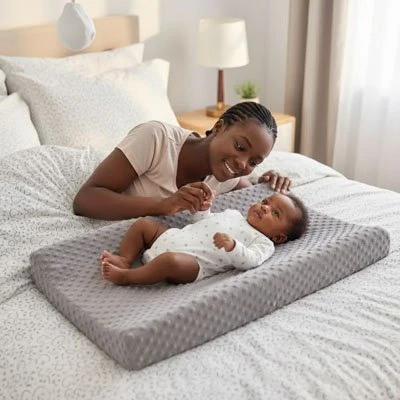Housse de matelas �� langer | Douce & Imperm��able