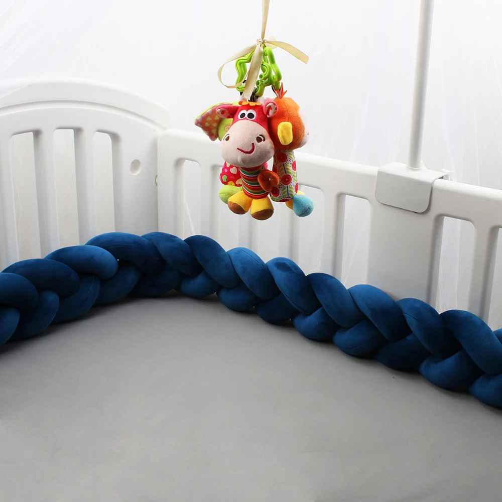 Tresse de lit - bleu marine