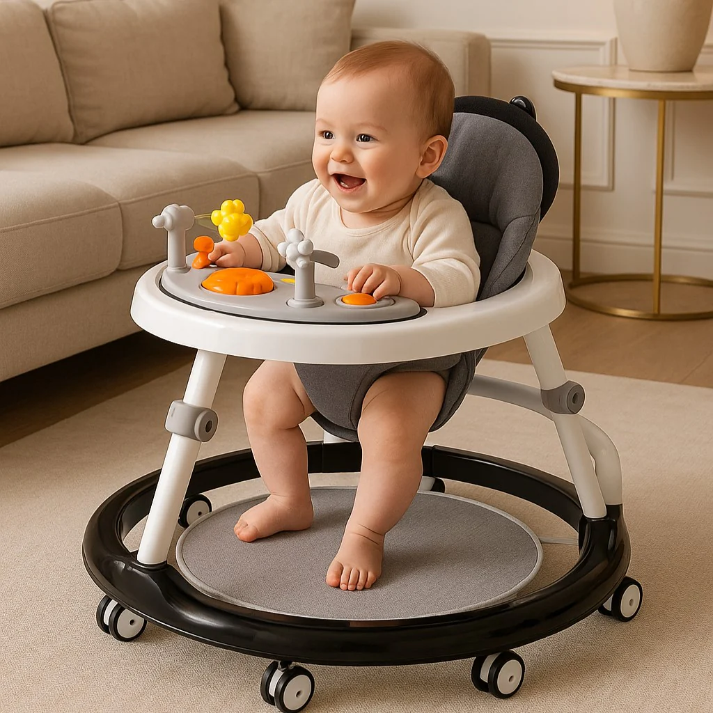 Trotteur b��b�� multifonction �C s��curit�� et apprentissage