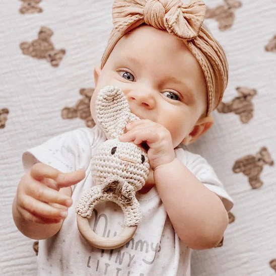 Hochet bébé - lapin