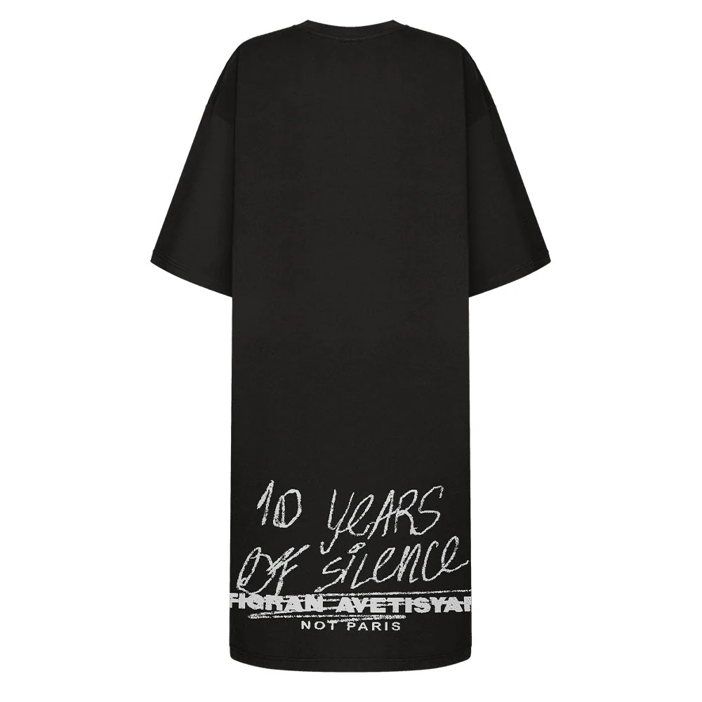 TIGRAN AVETISYAN ?€?FRIENDS?€? PRINTED T-DRESS