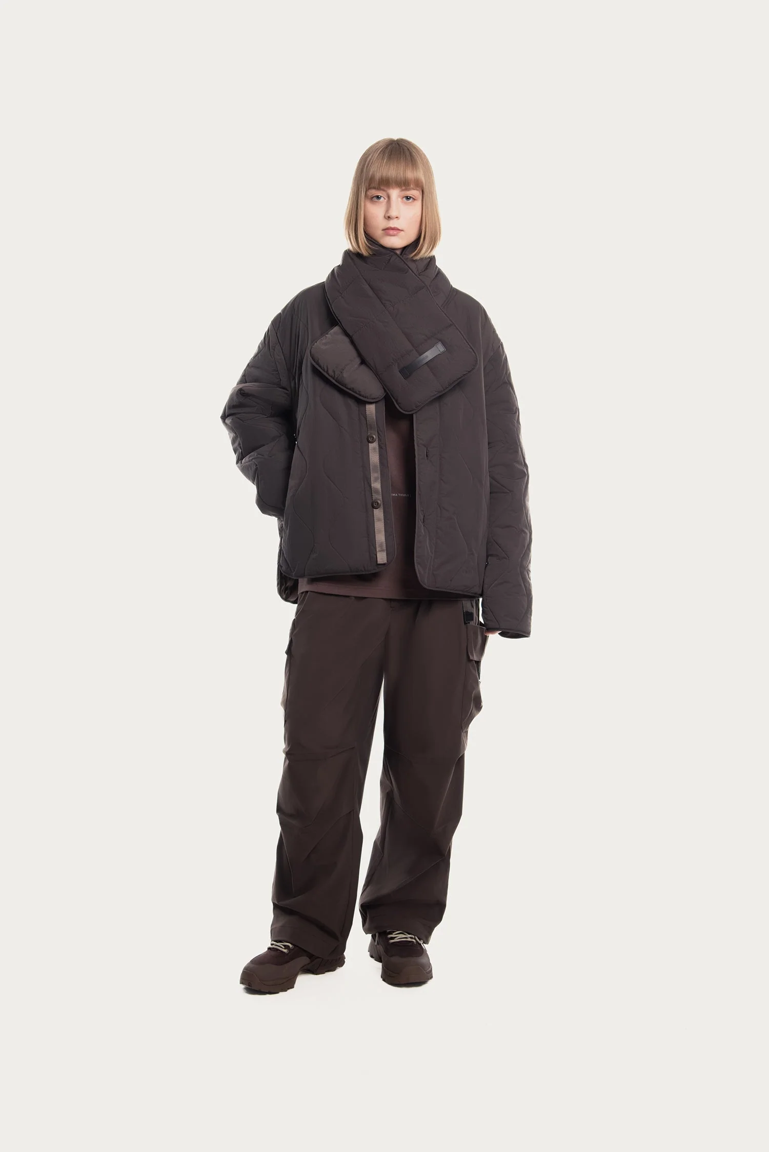 UNISEX PADDED 2-FACE MUFFLER