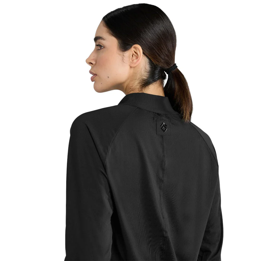 AZTEC DIAMOND BLACK LONG SLEEVE MESH SHIRT