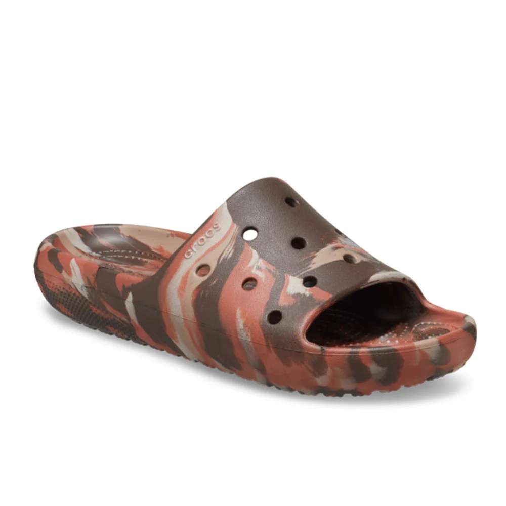 CROCS UNISEX CLASSIC MARBLED SLIDE 2
