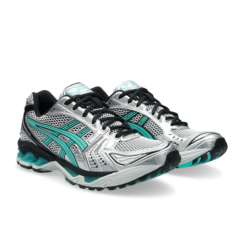 ASICS UNISEX GEL-KAYANO 14 WHITE/WATERFALL