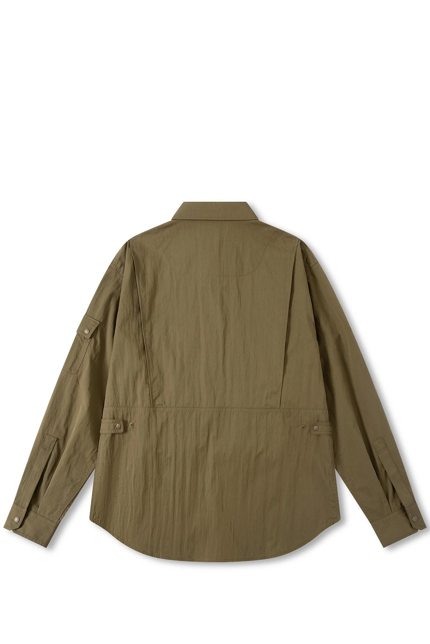 UNISEX MUTI-POCKET COTTON NYLON SHIRT