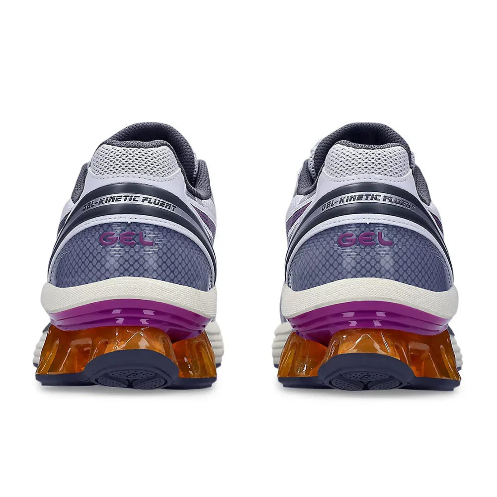 ASICS UNISEX GEL-KINETIC FLUENT WHITE/TRUFFLE GREY