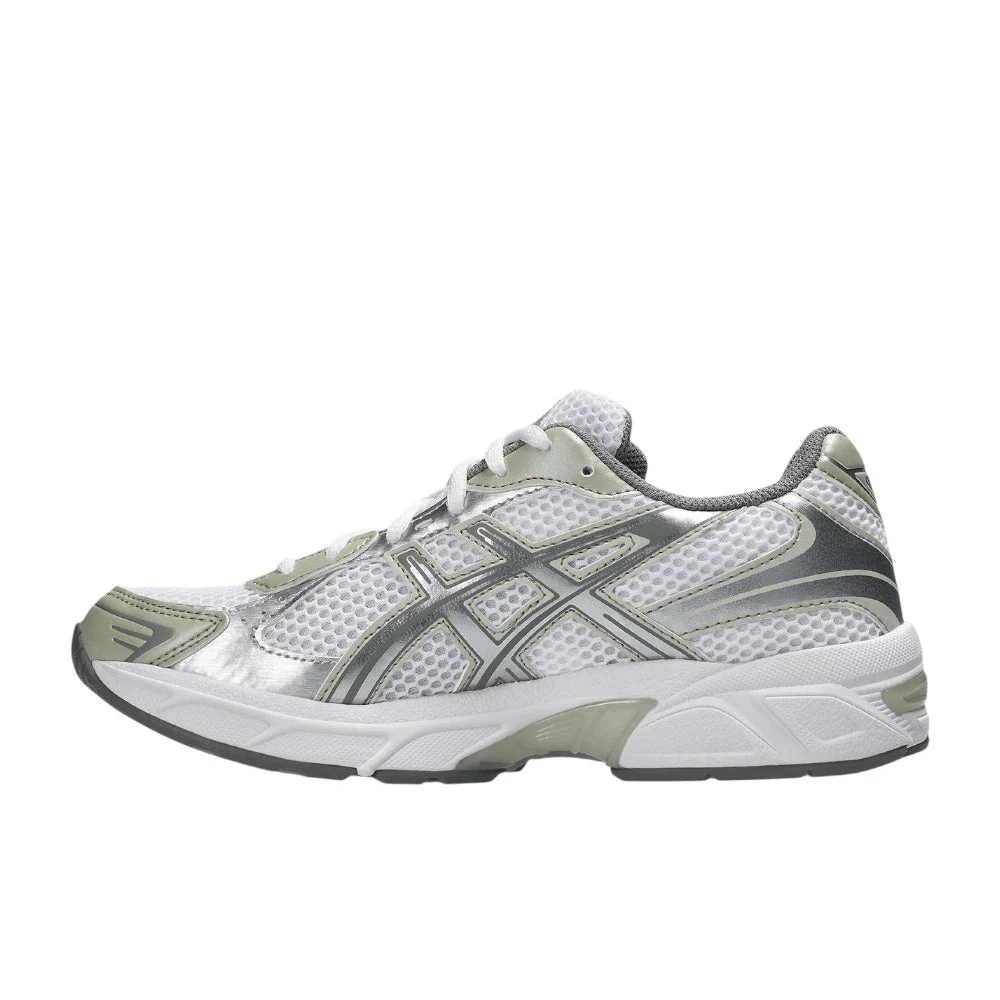 ASICS WOMEN'S GEL-1130 WHITE/DRIED LEAF GREEN