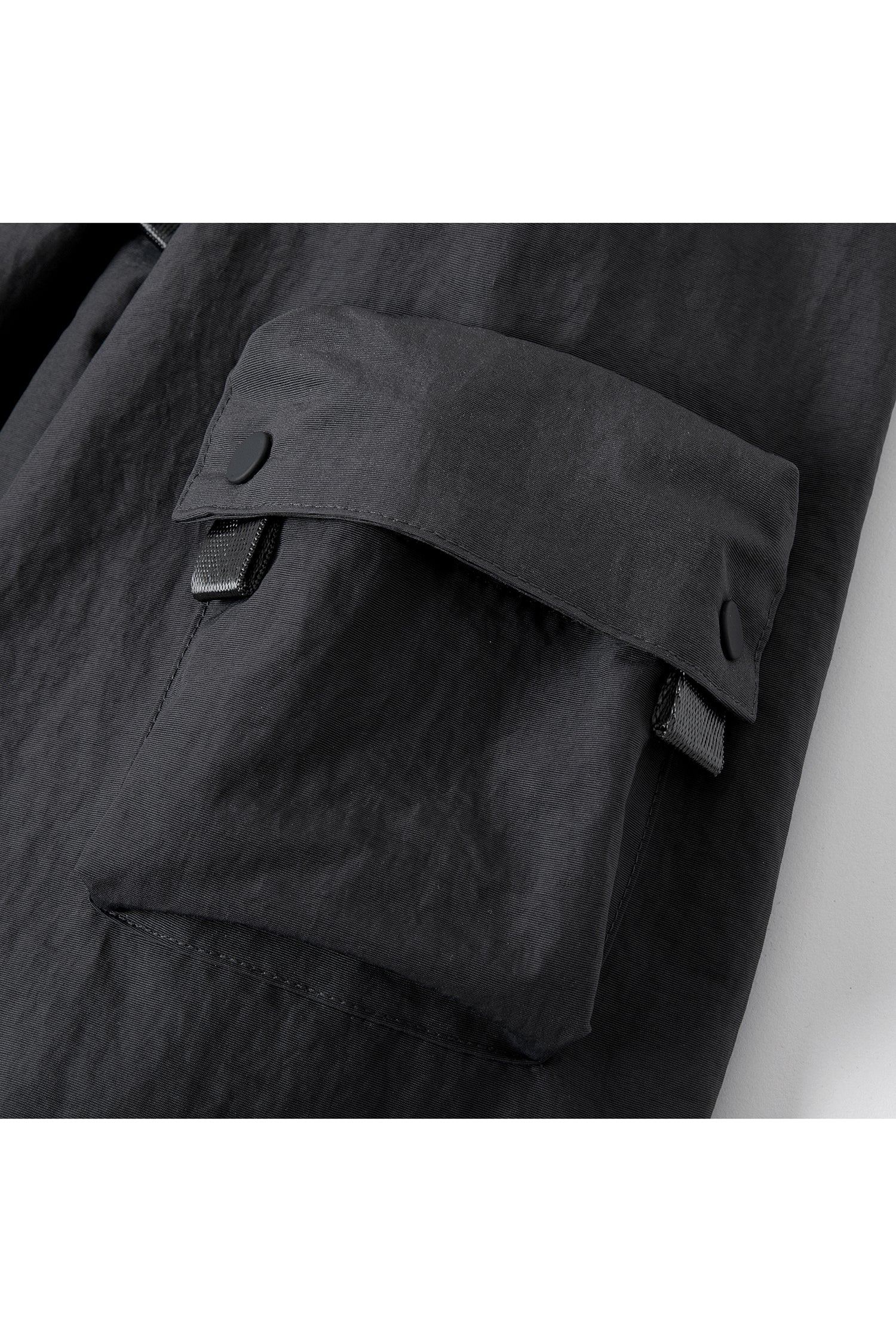 UNISEX MULTI POCKETS HOODED JACKET