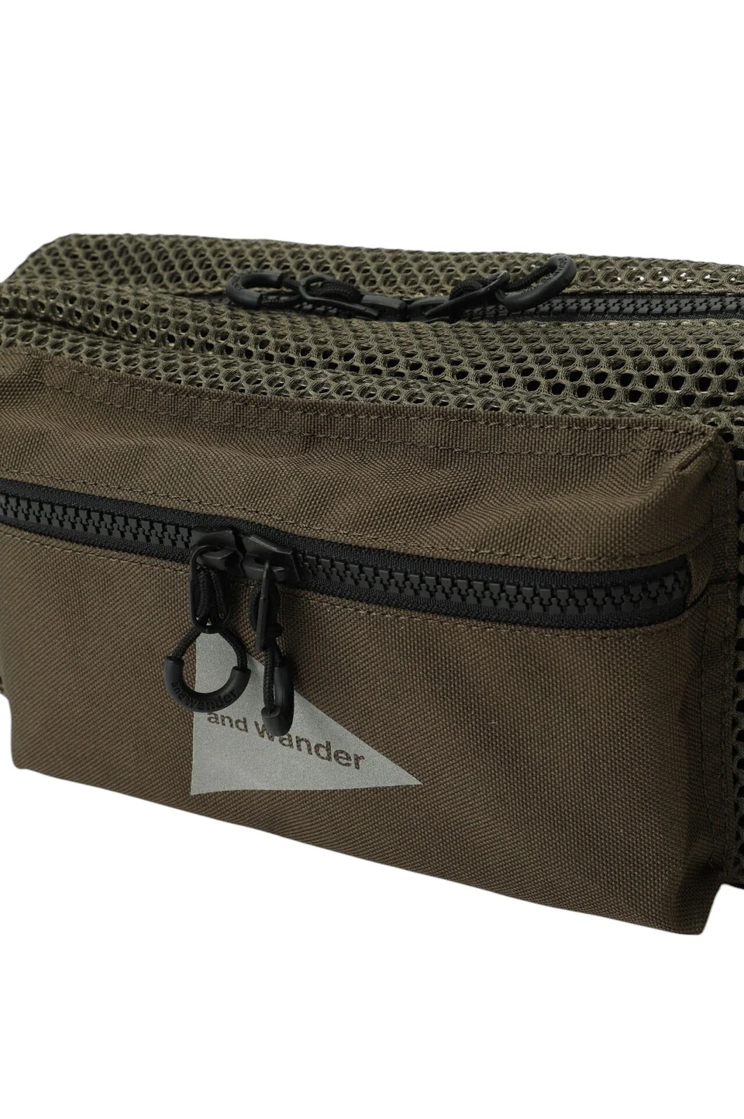 AND WANDER 3D MESH WAIST BAG