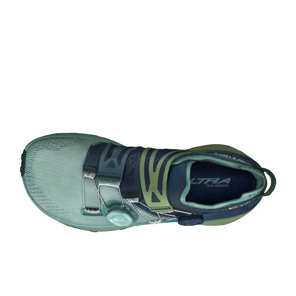 ALTRA MEN'S MONT BLANC BOA BLUE/GREEN