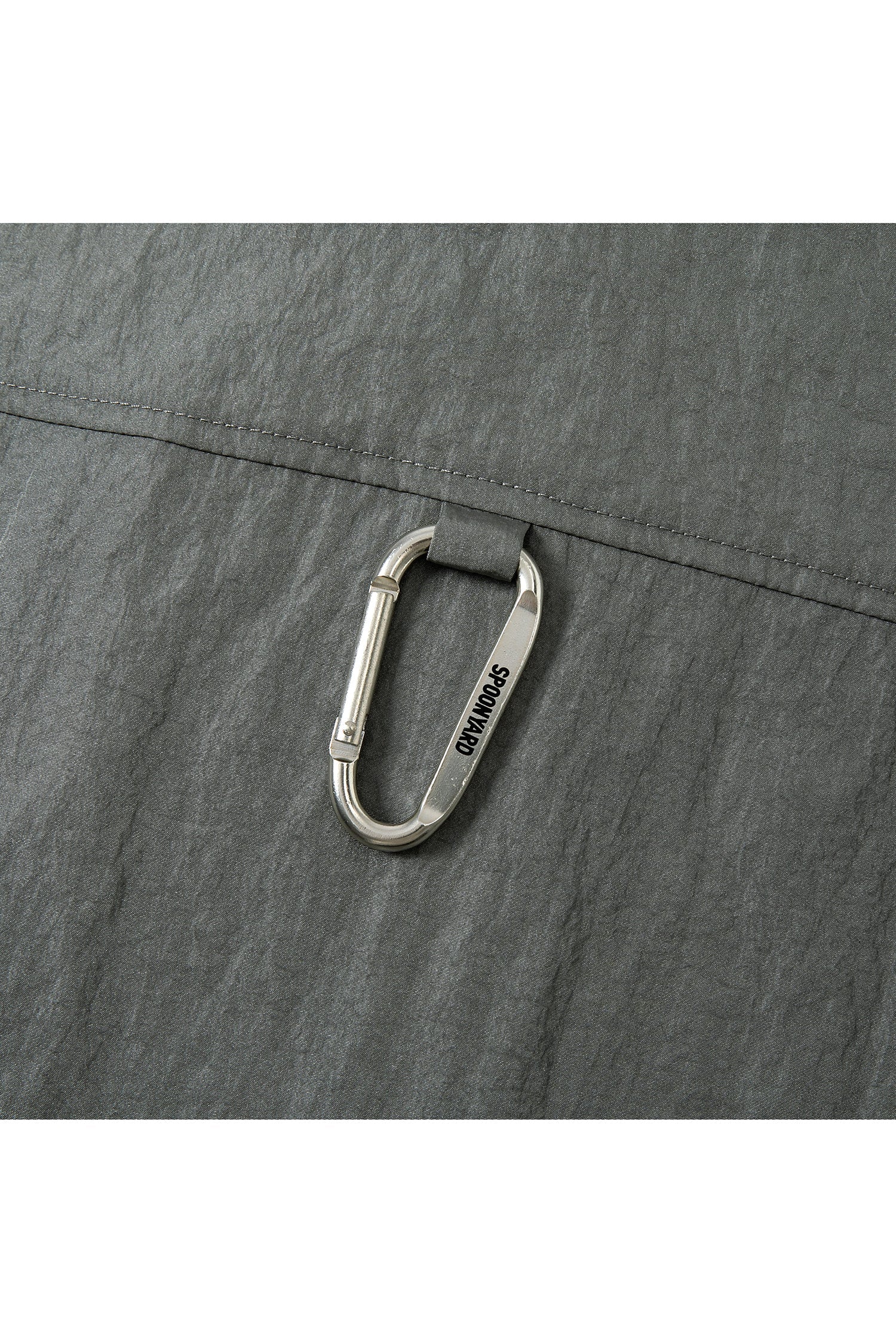 UNISEX ZIPPER POCKETS SHIRT JACKET