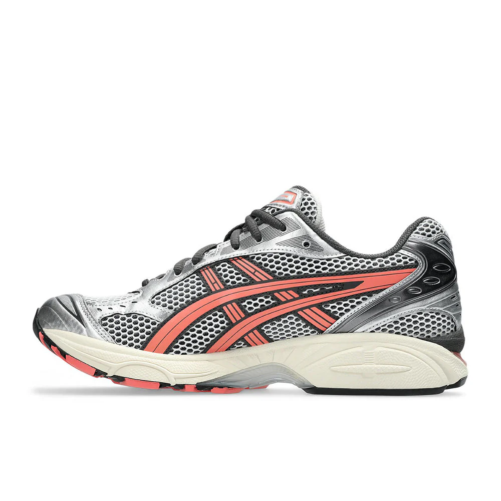 ASICS UNISEX GEL-KAYANO 14 WHITE/PAPAYA