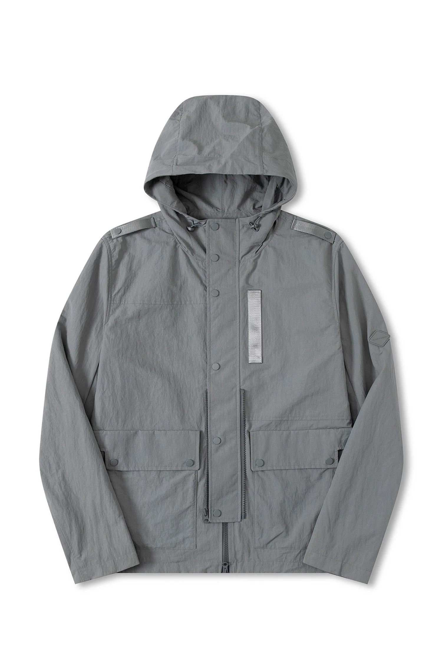 MEN'S 2-IN-1 DETACHABLE VEST-DETAIL JACKET