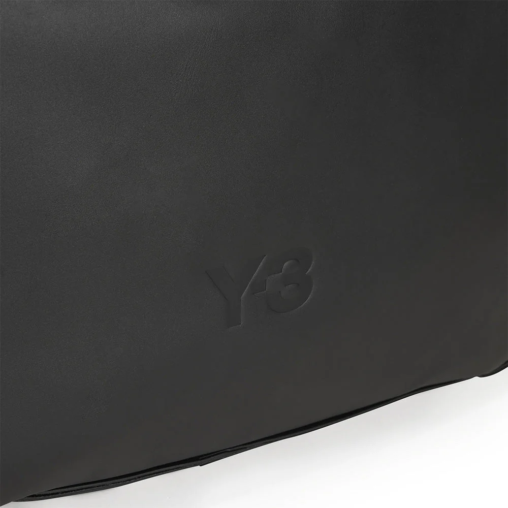 Y-3 LEATHER AIRLINER BAG