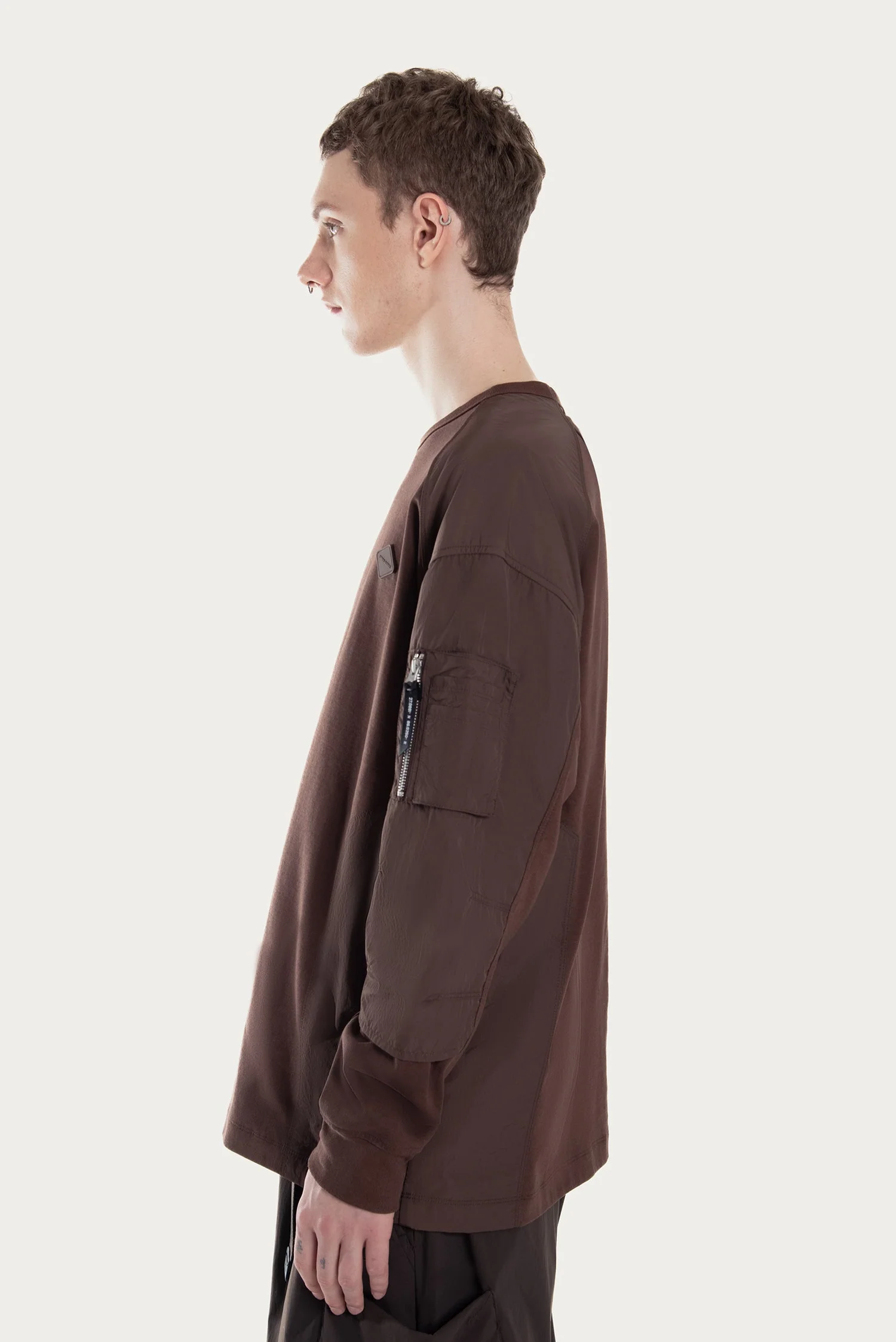 MEN'S POCKET PANEL LS T-SHIRT