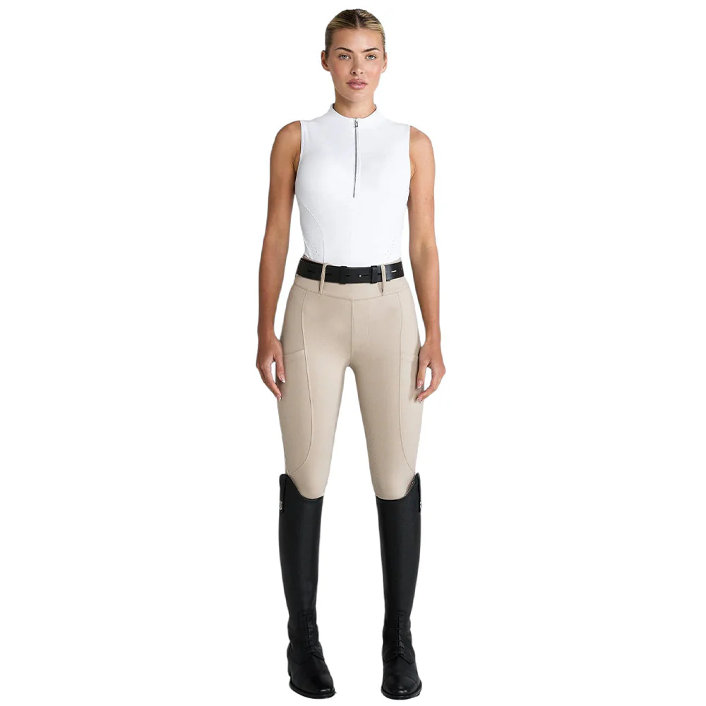 AZTEC DIAMOND WHITE SLEEVELESS CORE BASE LAYER