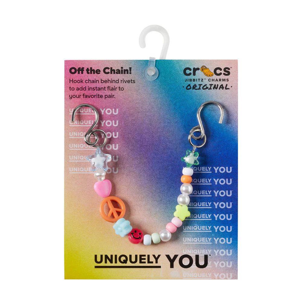 CROCS BEADED STRAP CHAIN JIBBITZ