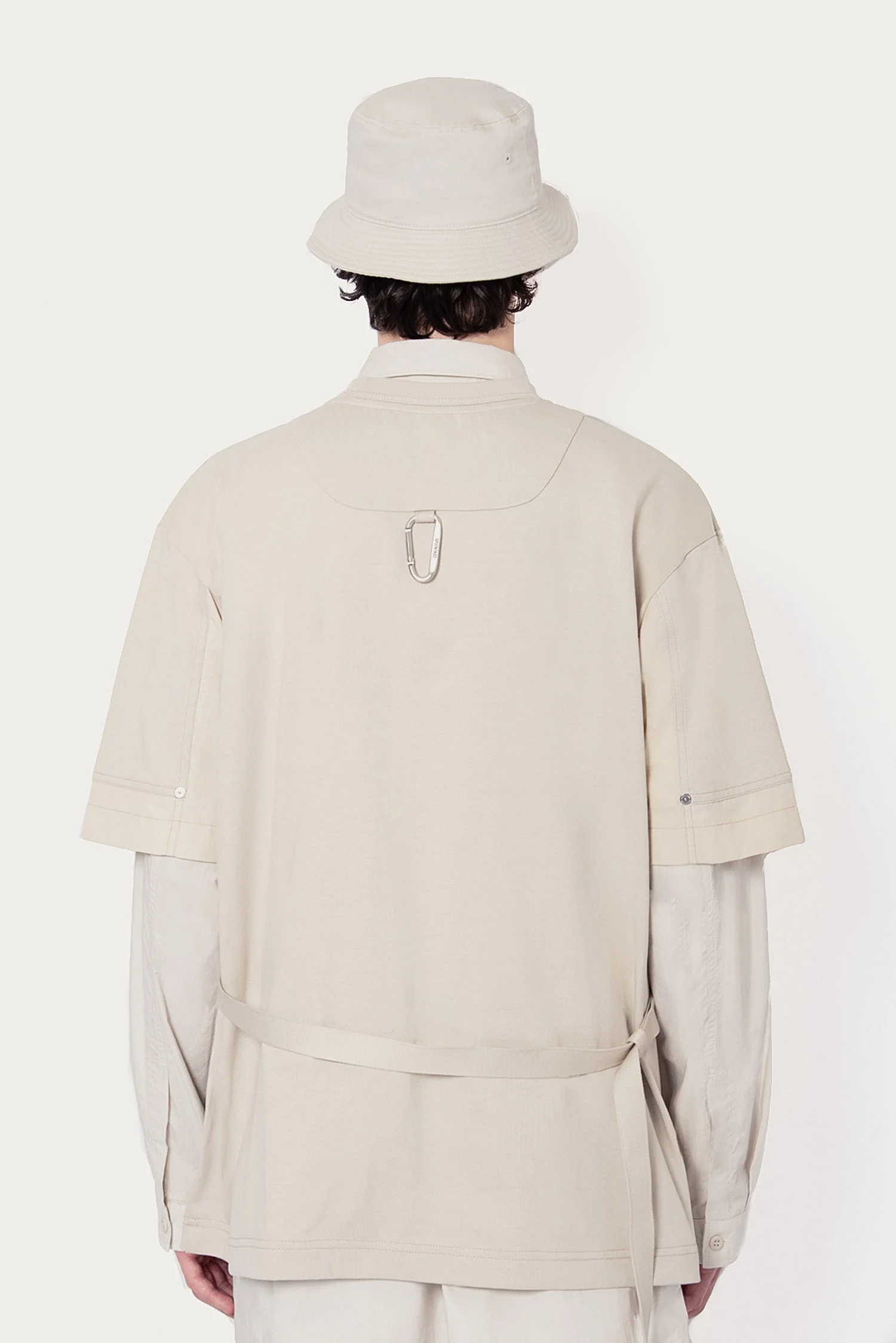 UNISEX DETACHABLE LAYER TEE