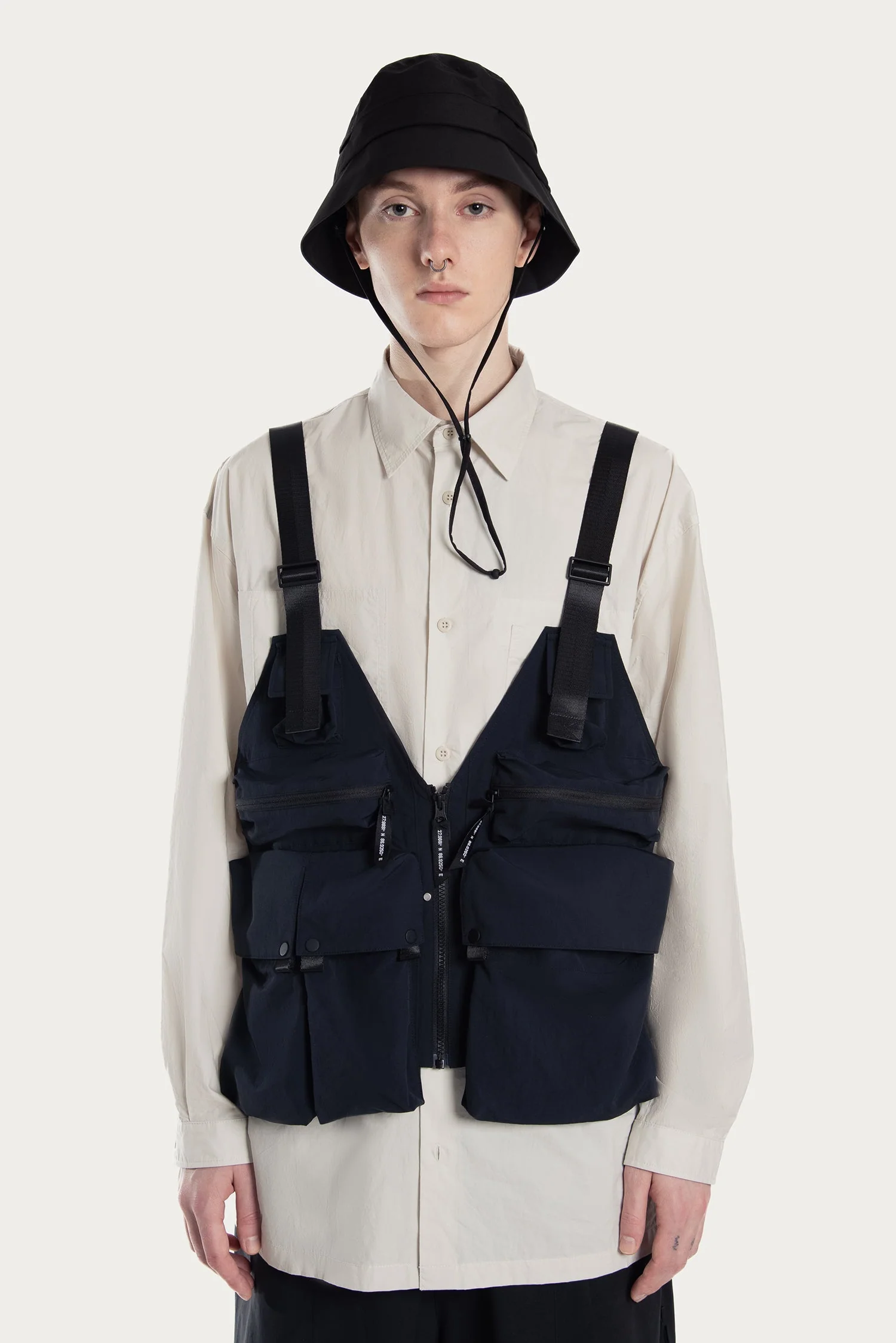 MEN'S 2-IN-1 DETACHABLE VEST-DETAIL JACKET