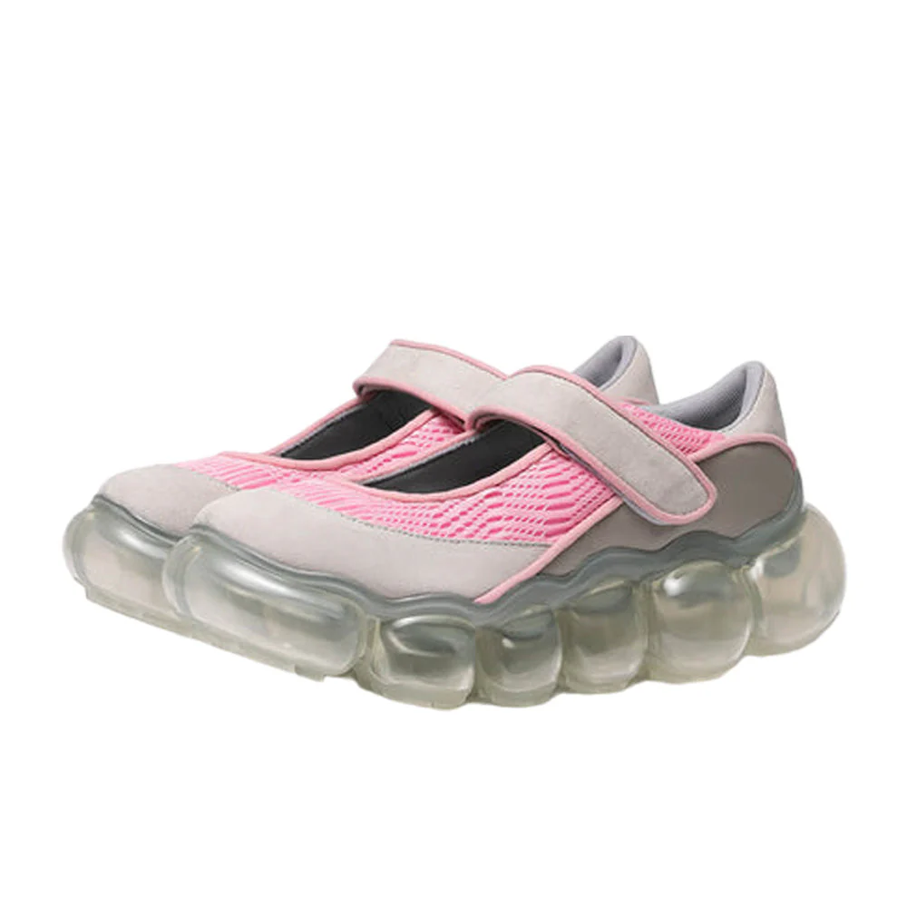 grounds JEWELRY COCOON GRAY MESH PINK / CLEAR