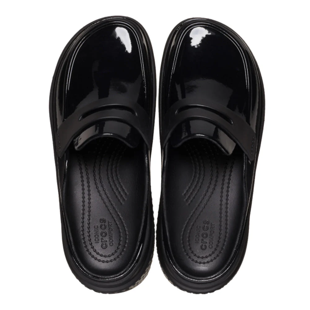 CROCS UNISEX STOMP HIGH SHINE LOAFER