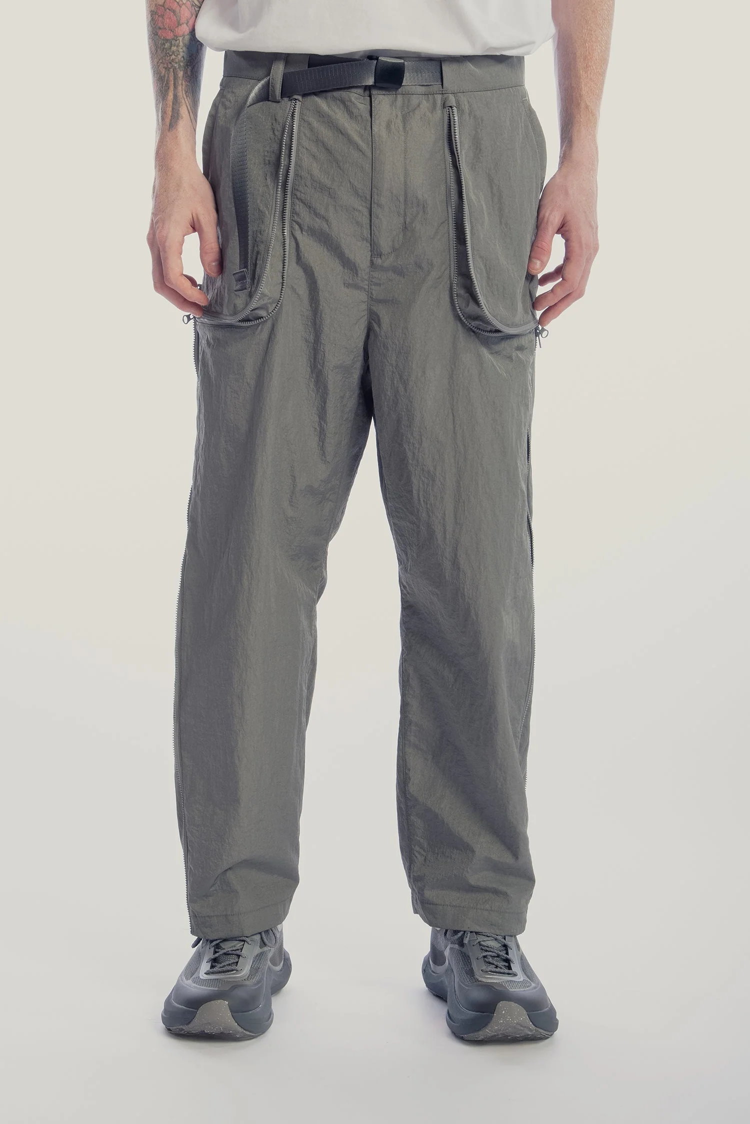 UNISEX ZIPPER POCKETS PANTS