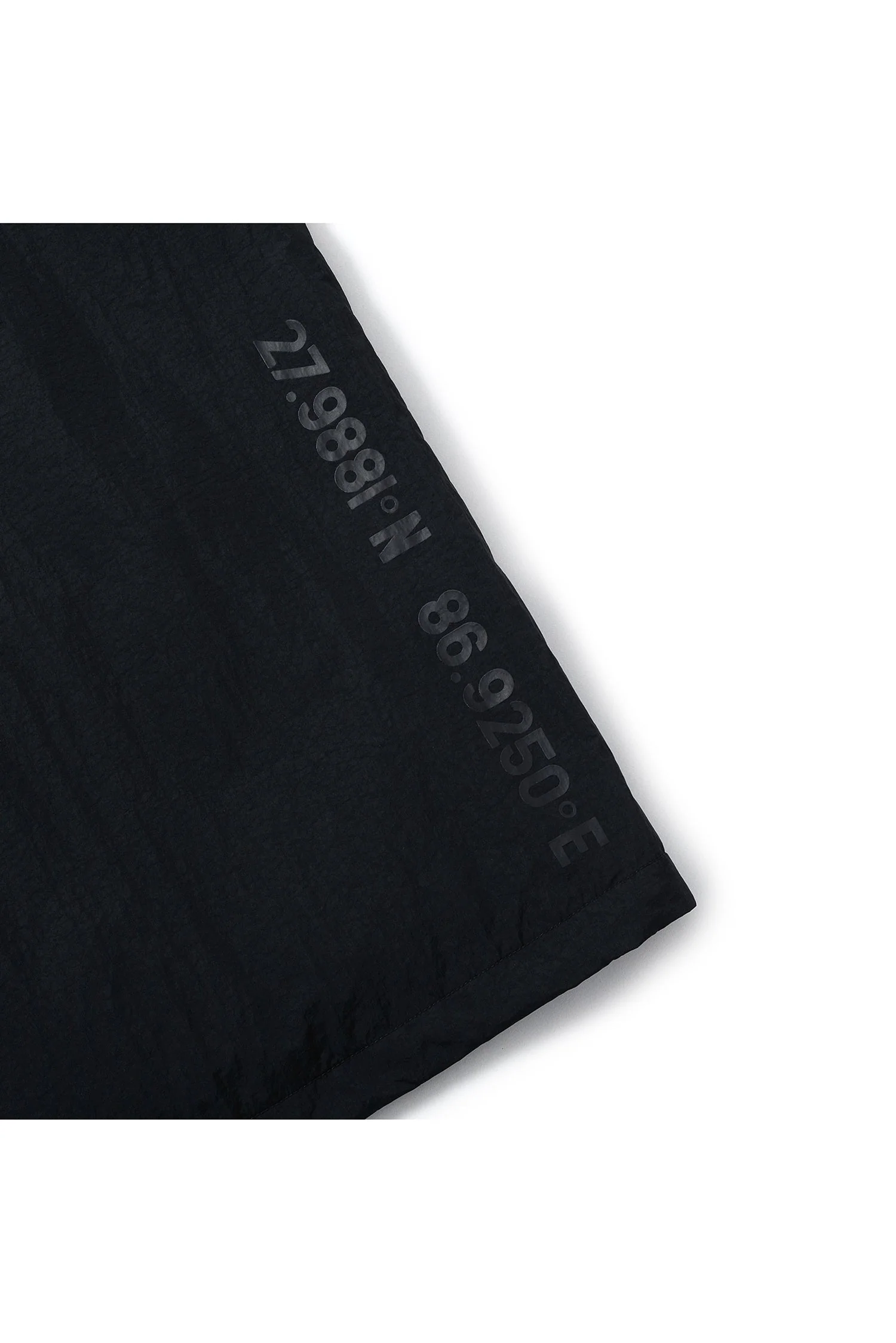 UNISEX FRONT POCKETS NYLON CARDIGAN