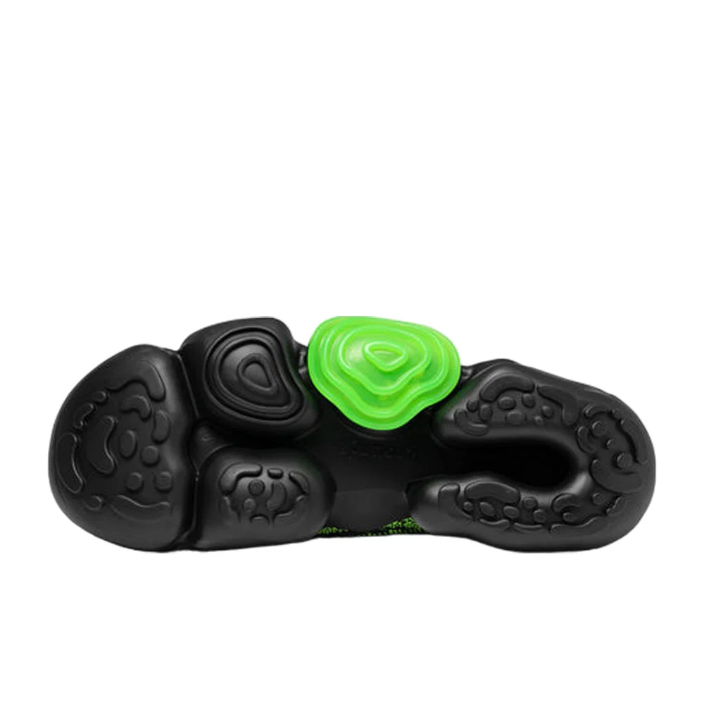 grounds MOOPIE AS1 SANDAL BLACK CITROEN YELLOW/BLACK SOLID