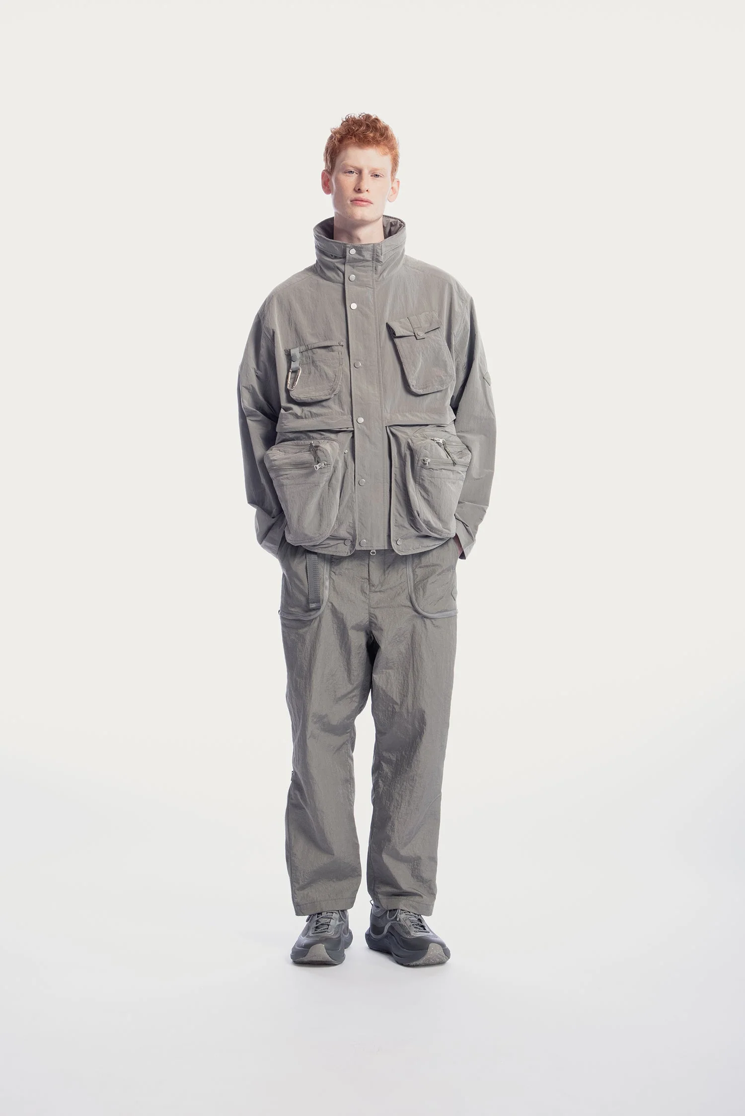 UNISEX ZIPPER POCKETS PANTS