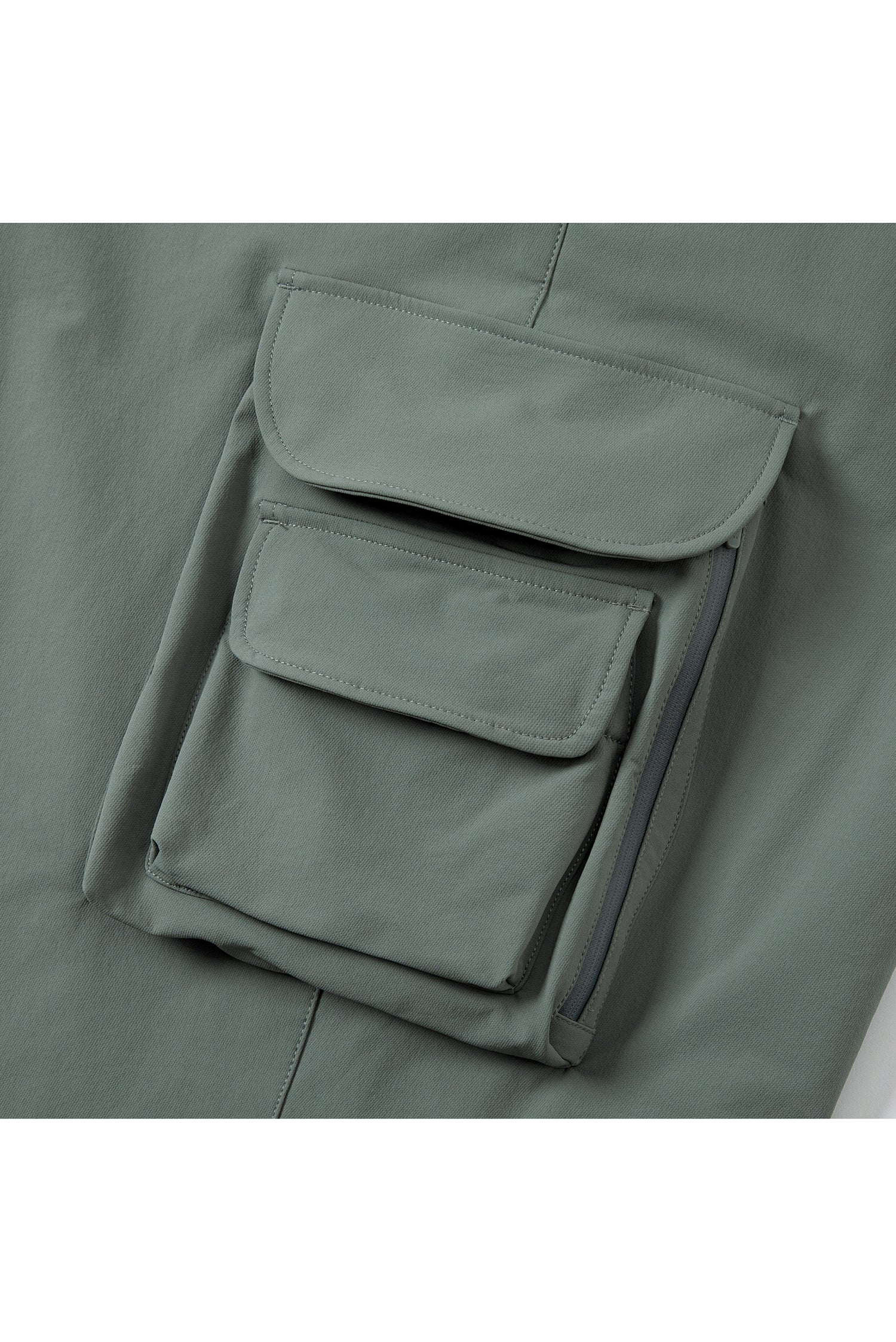 UNISEX MULTI POCKETS WICKING BAGGY SLACKS