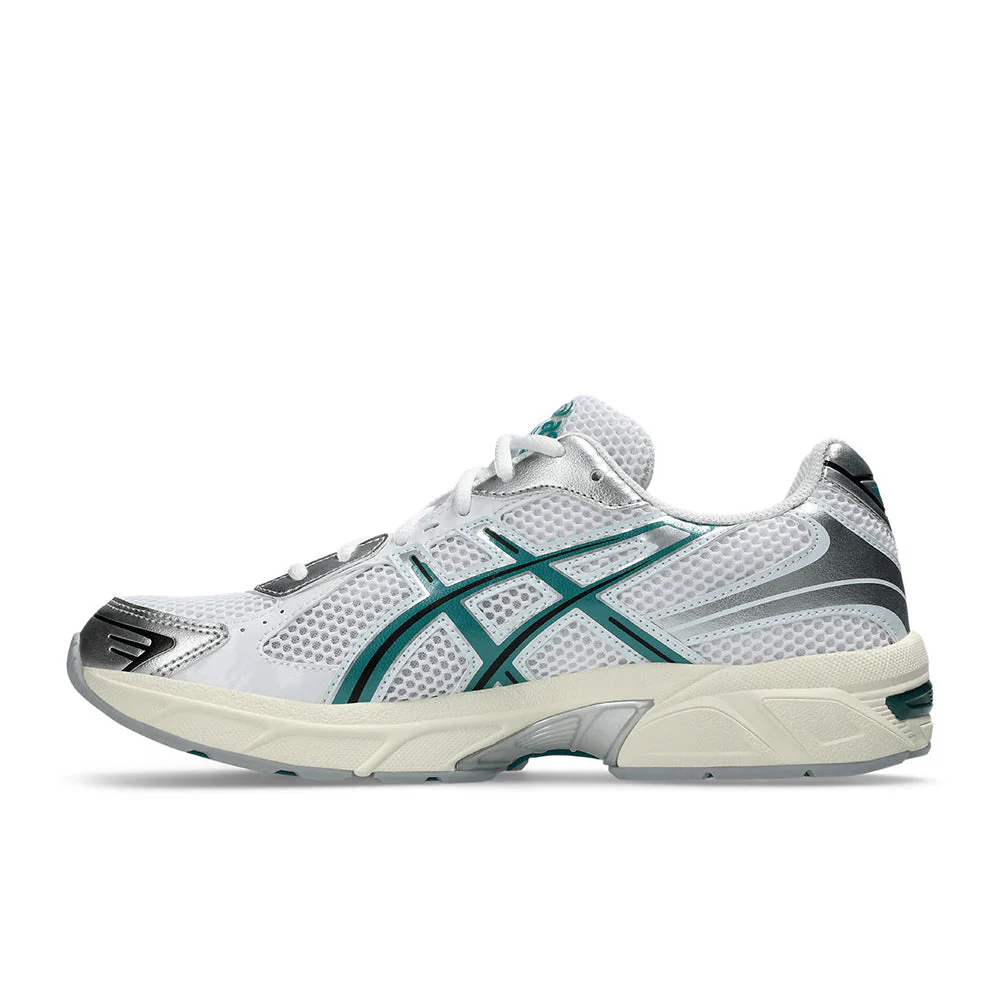 ASICS UNISEX GEL-1130 WHITE/RAINY LAKE
