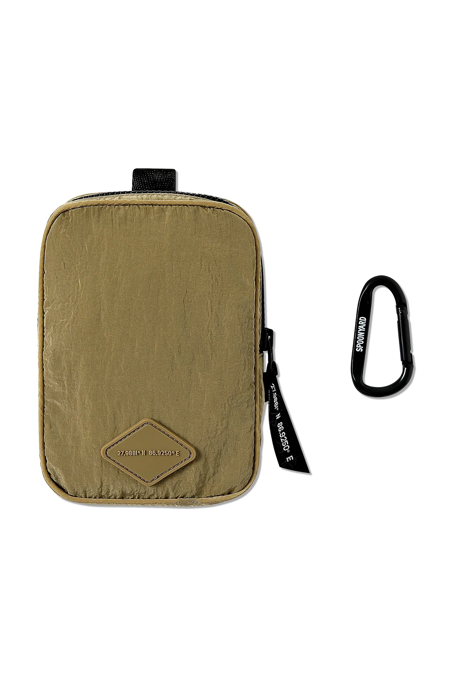 MEN'S DETACHABLE SMALL BAG LIGHTWEIGHT HOODED  SHELL JACKET