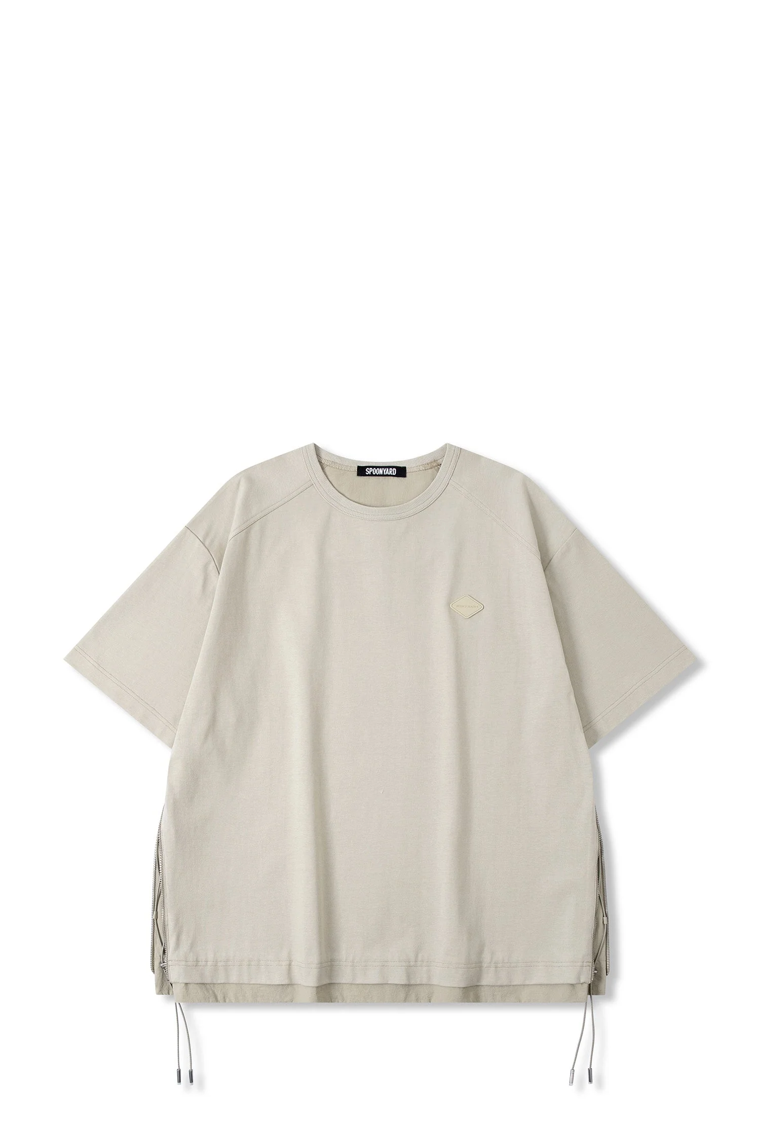 UNISEX SIDE LACE UP TEE