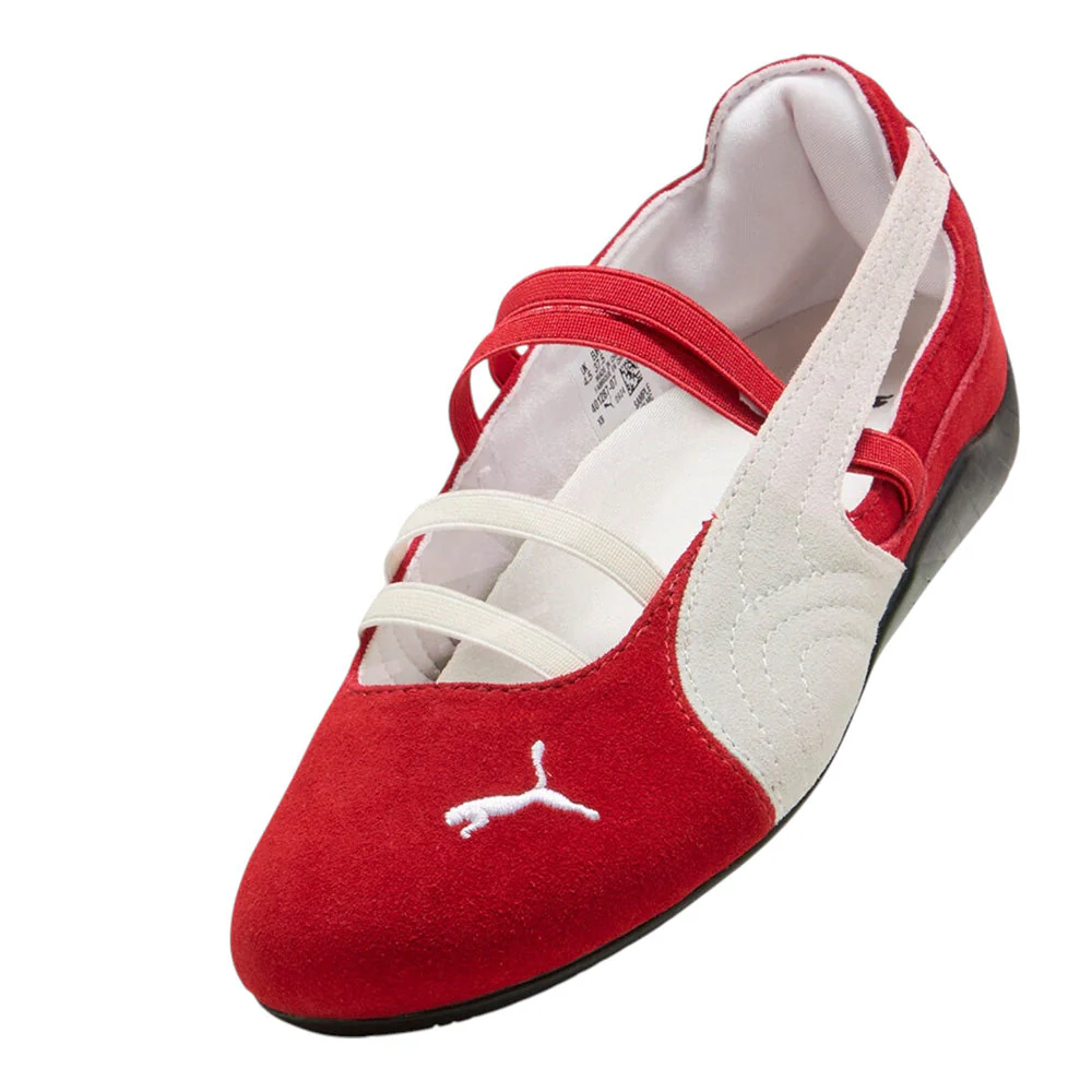 PUMA SPEEDCAT BALLET SUEDED WOMEN'S SNEAKERS