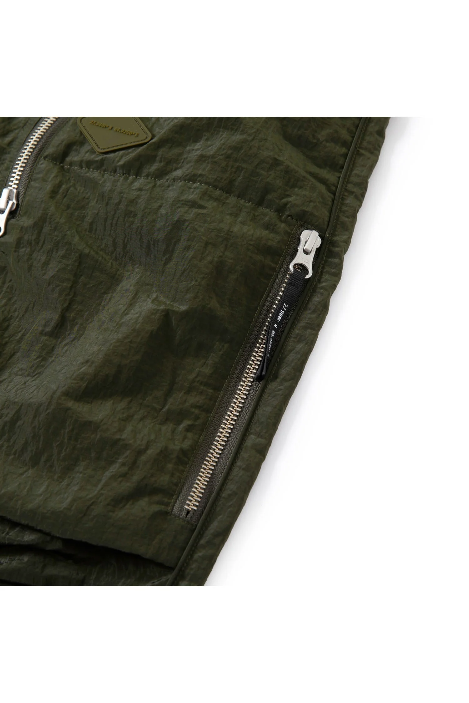 UNISEX ZIP POCKETS BELTED JOGGERS