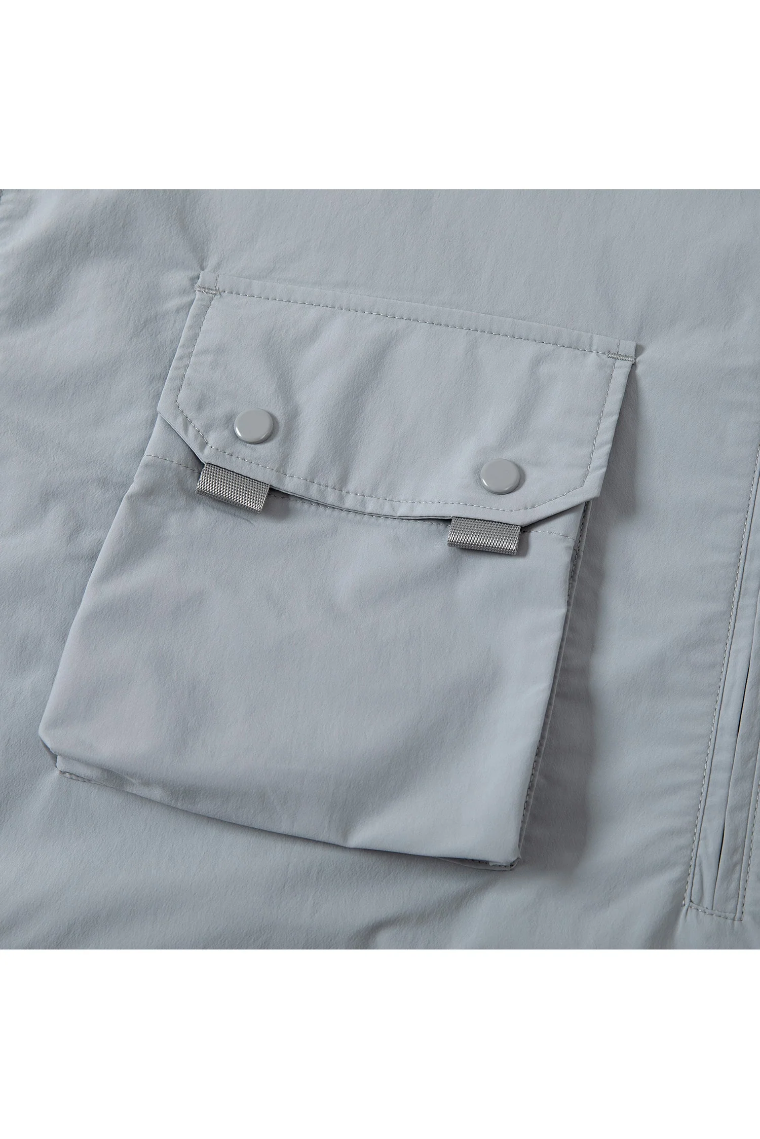 UNISEX SOLOTEX® ZIP FRONT MULTI POCKETS PULLOVER JACKET