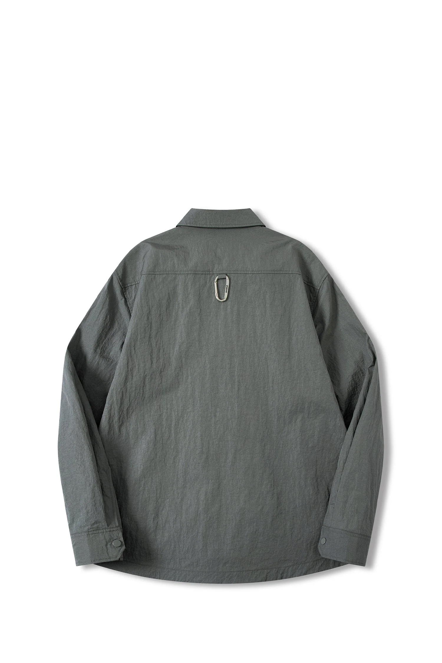 UNISEX ZIPPER POCKETS SHIRT JACKET