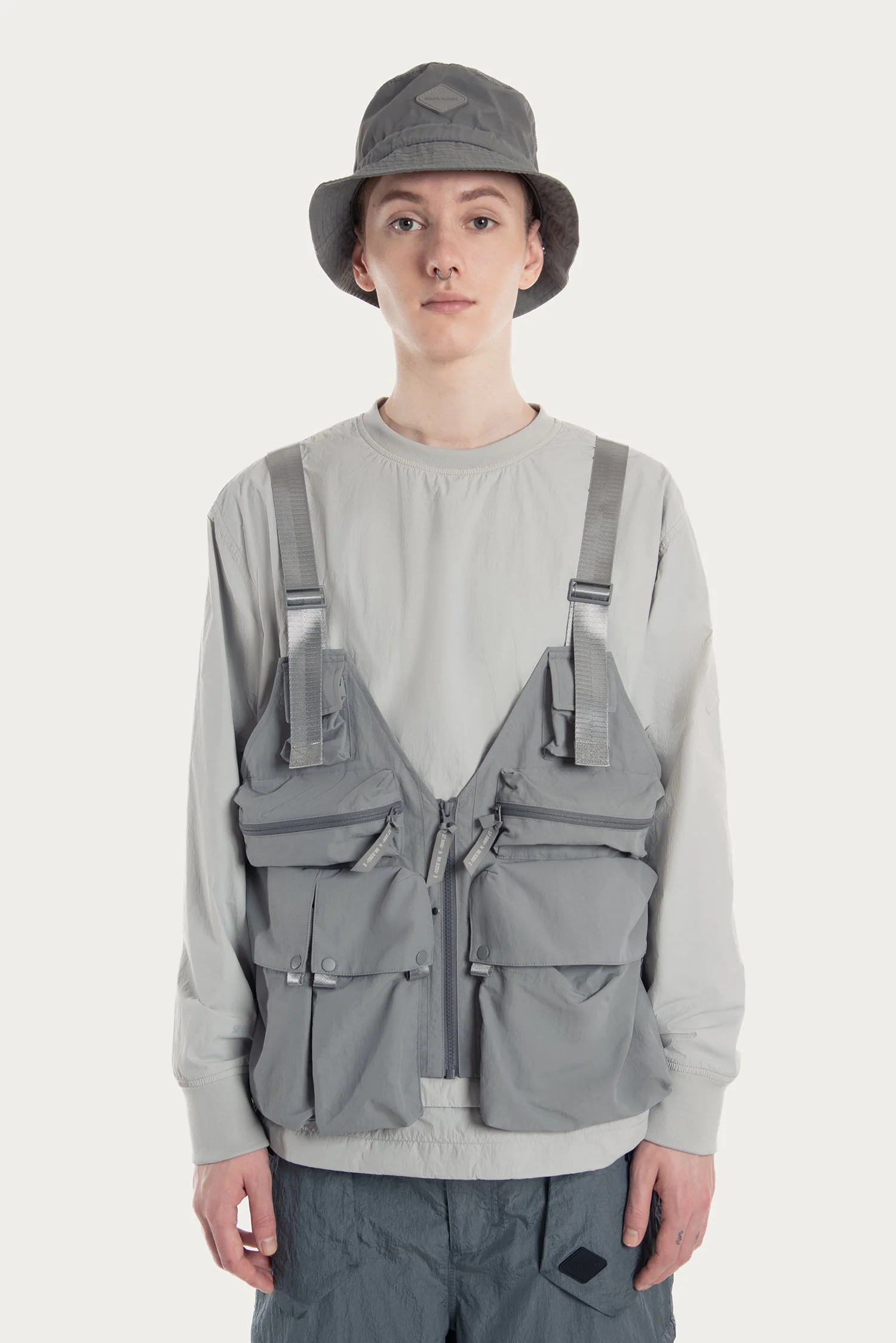 MEN'S 2-IN-1 DETACHABLE VEST-DETAIL JACKET