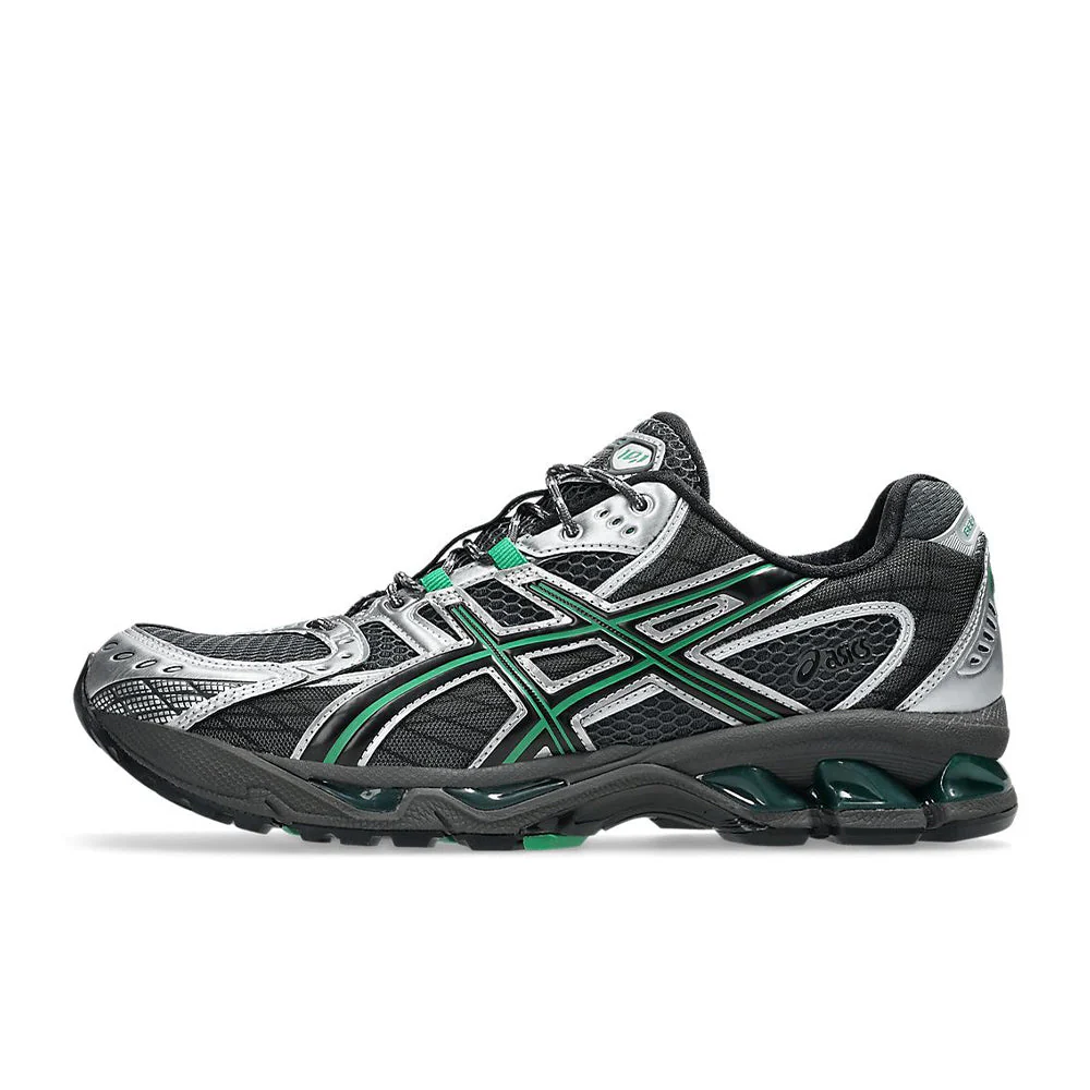 ASICS MEN'S GEL-NIMBUS 10.1 OBSIDIAN GREY/GREEN BASIL