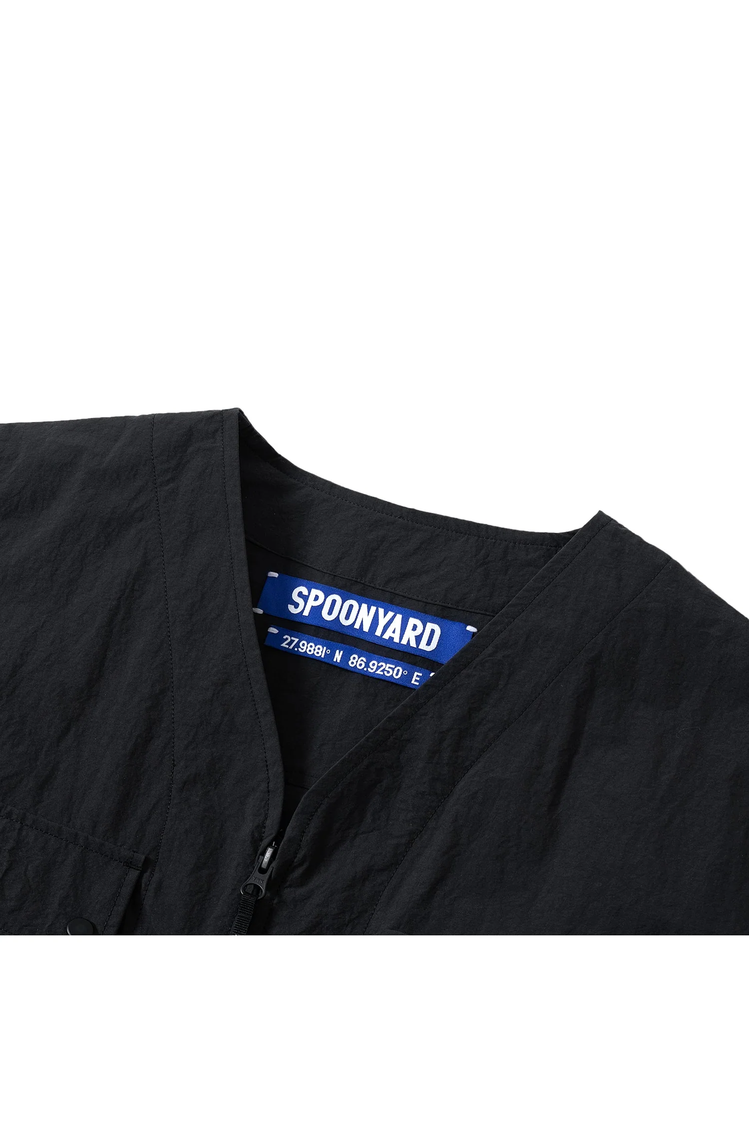 UNISEX V-NECK 3D POCKETS JACKET