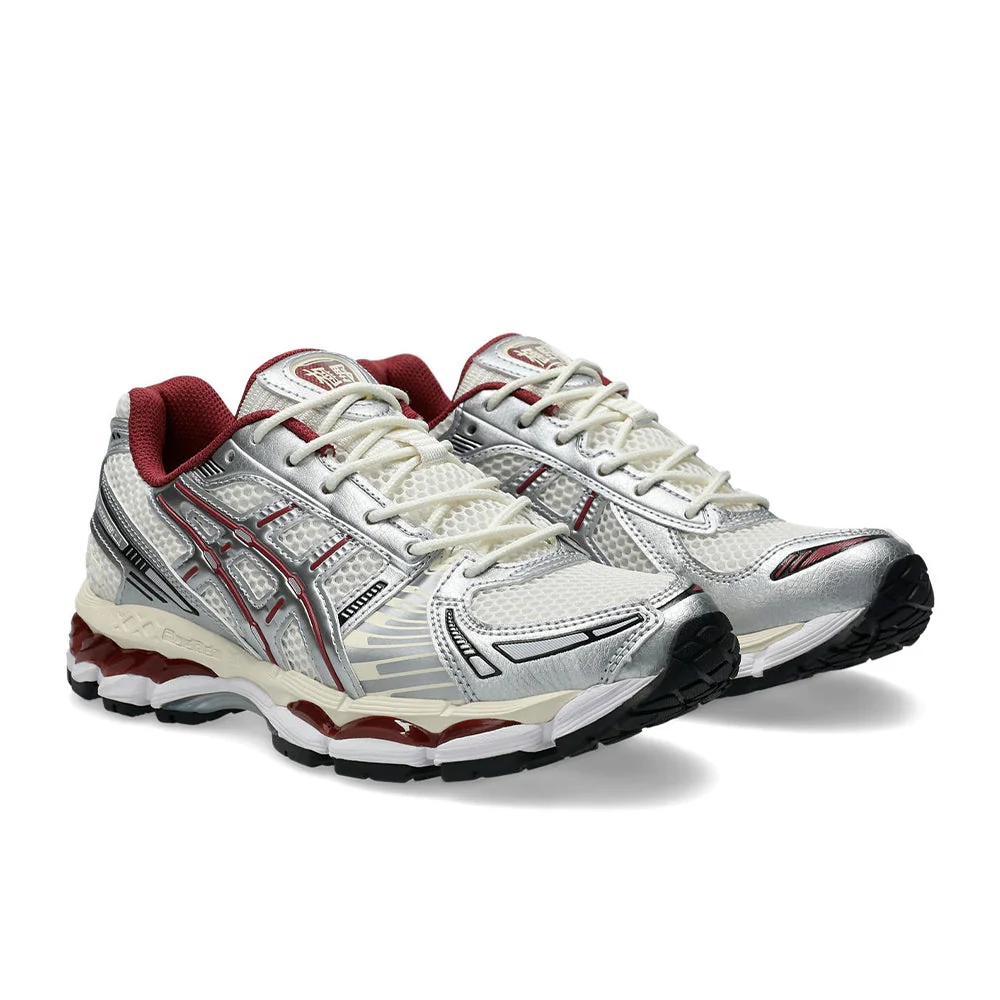 ASICS UNISEX GEL-KAYANO 12.1 CREAM/PURE SILVER