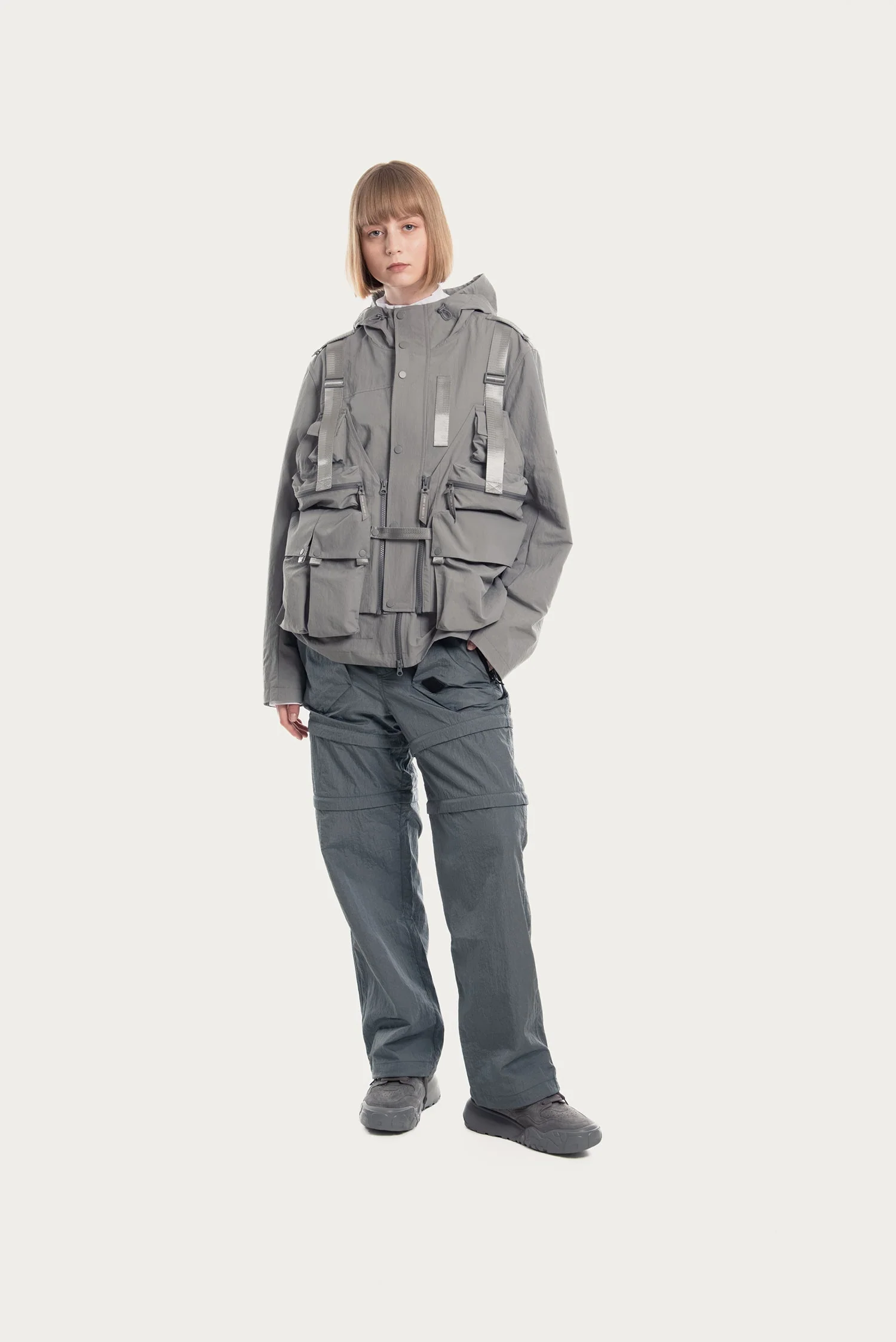 MEN'S 2-IN-1 DETACHABLE VEST-DETAIL JACKET